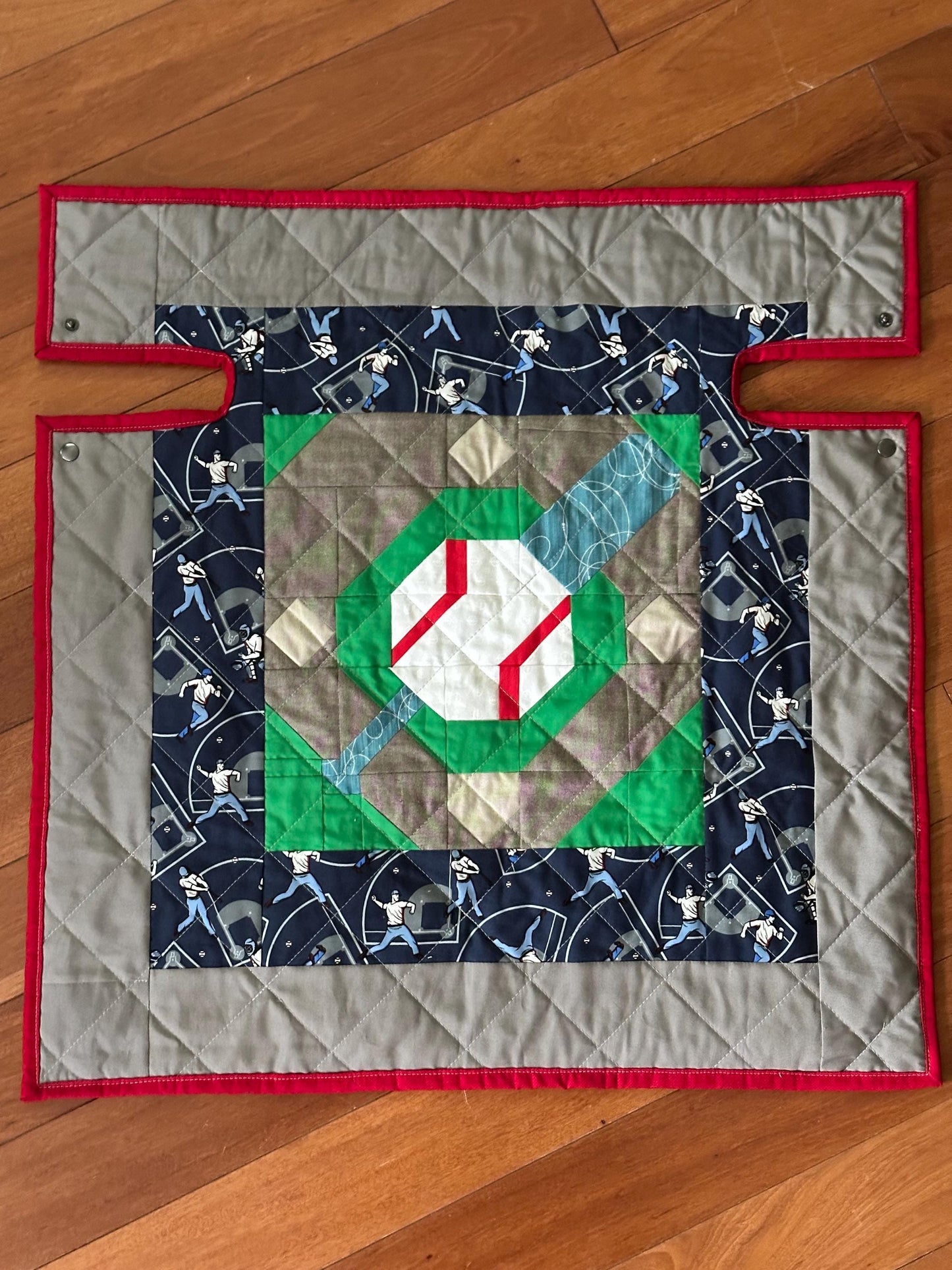 No-Slip Car Seat Coverlet - Digital Pattern