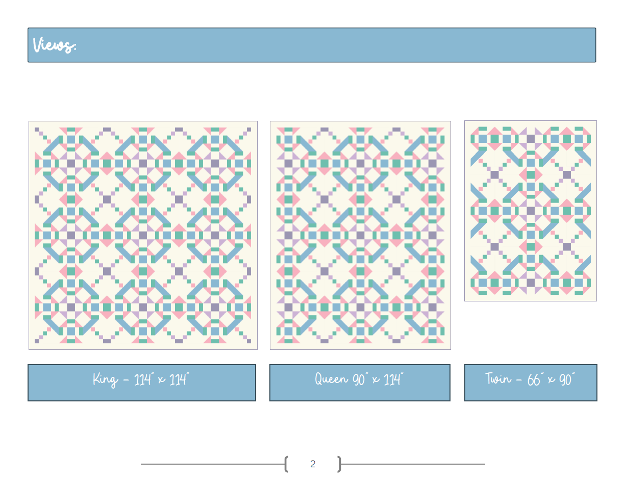 The Kindred Threads Quilt - Physical Pattern